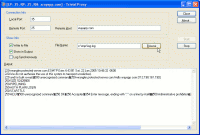 Trivial Proxy screenshot. Click to see description of Trivial Proxy features.